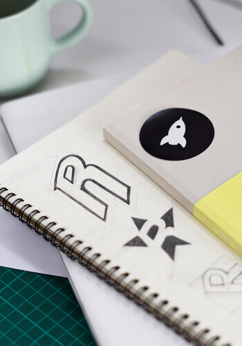 Web design and development team working in Dubai office