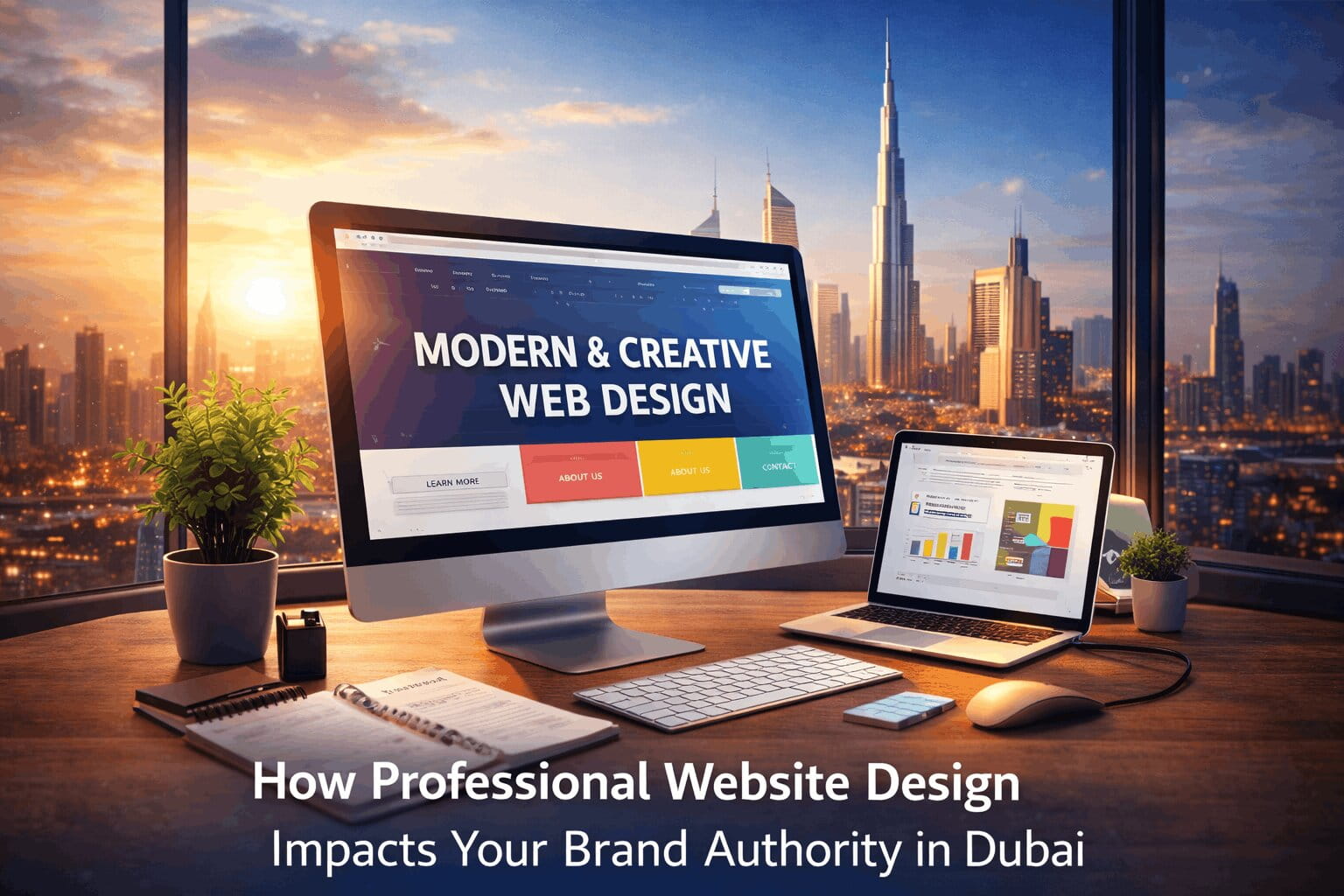 Professional Website Design in Dubai | Boost Brand Authority