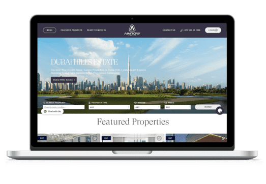 Aimrow Realty real estate website