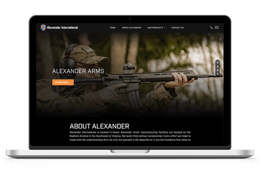 Alexander International corporate website