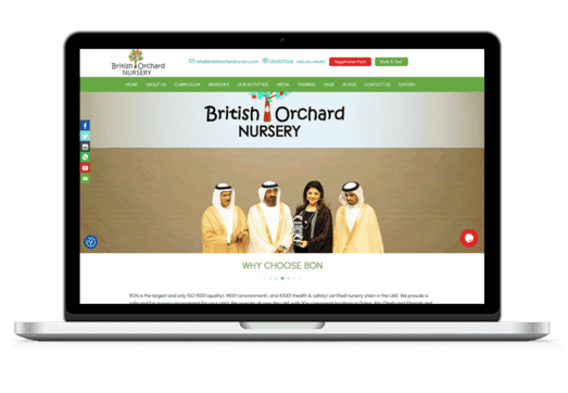 British Orchard Nursery education website