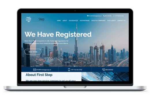Firststep Group corporate website