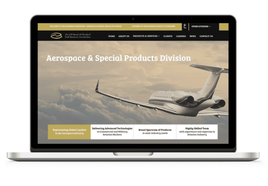 Gulf Business Foundation web project