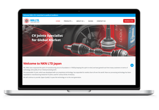 NKN Joints industrial website