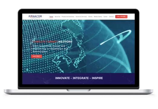 Panacor Technologies IT website