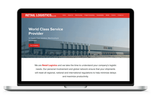 Retail Logistics logistics website