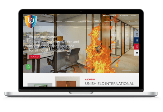 Unishield corporate website